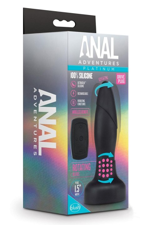 ANAL ADVENTURES PLATINUM DRIVE PLUG