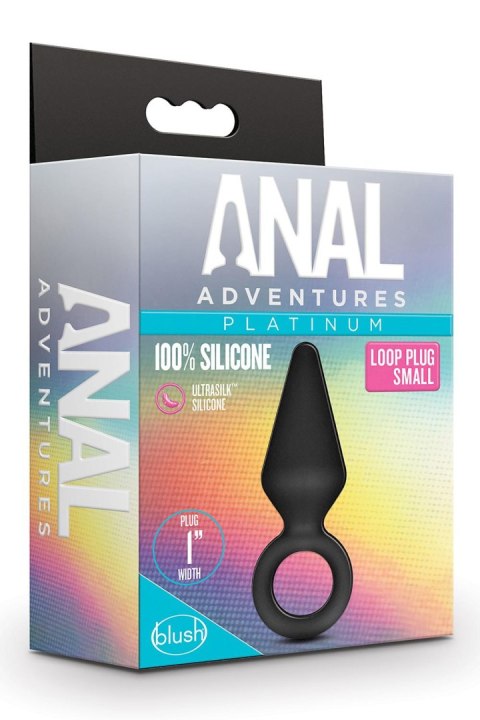 ANAL ADVENTURES PLATINUM LOOP PLUG - SMALL