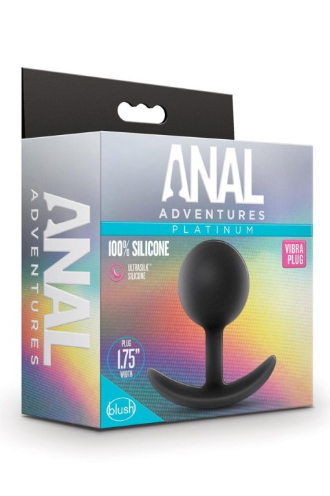 ANAL ADVENTURES PLATINUM VIBRA PLUG