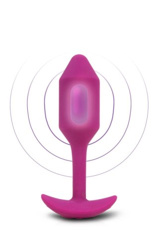 B-VIBE VIBRATING SNUG PLUG 2 ROSE