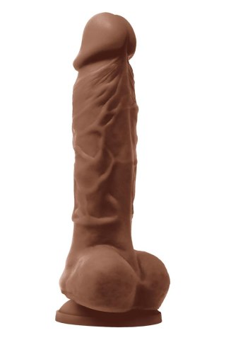 COLOURS PLEASURES VIBE 5 INCH DILDO BROWN