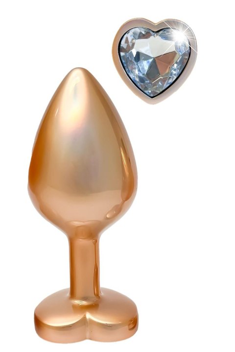 GLEAMING LOVE PEARL GOLD PLUG MEDIUM