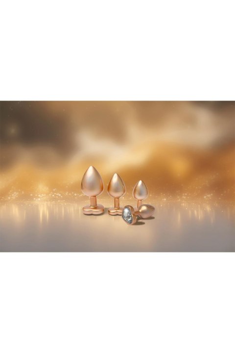 GLEAMING LOVE PEARL GOLD PLUG MEDIUM