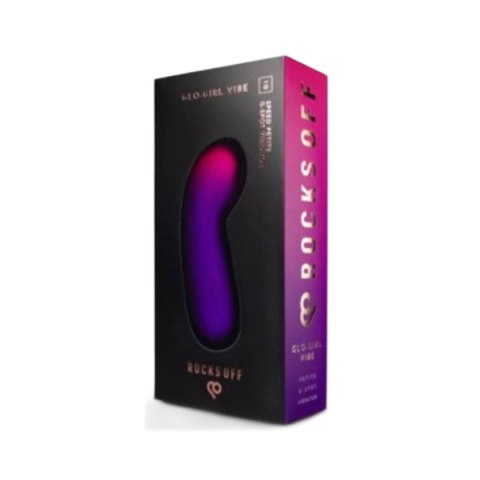 Rocks-Off wibrator do punku G Glo-Girl Vibe Pink / Purple