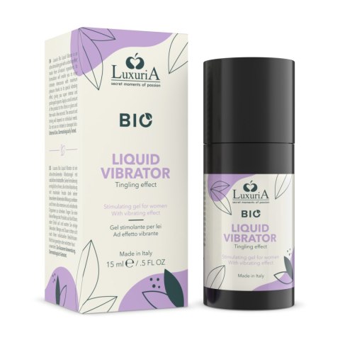 IntimateLine żel stymulujący Luxuria BIO Liquid Vibrator 15 ml
