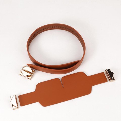 LOCKINK maska na oczy Blindfold Kit Brown