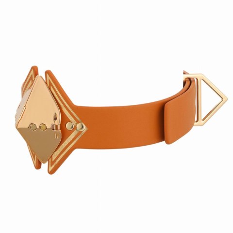 LOCKINK obróżka Posture Collar Brown