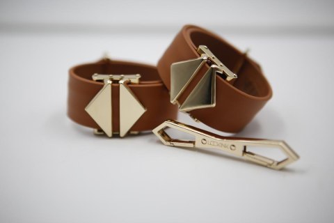 LOCKINK uprząż Bondage Hogtie Set Brown