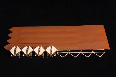 LOCKINK uprząż Bondage Hogtie Set Brown