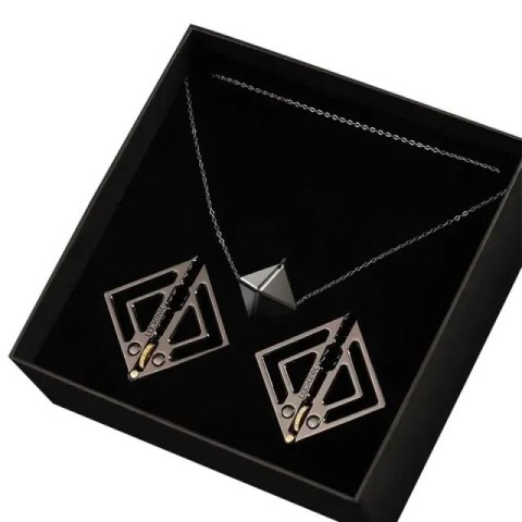 LOCKINK zaciski Nipple Clamps with Heavy Pendant Grey