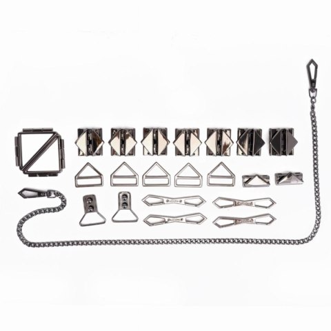 LOCKINK zestaw BDSM Bondage & Restraint Set Black