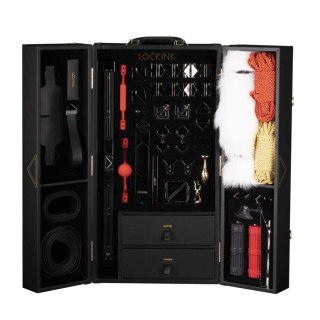 LOCKINK zestaw Bondage All-in-1 BDSM Play Kit Black