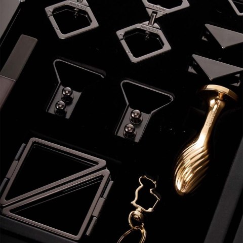 LOCKINK zestaw Bondage All-in-1 BDSM Play Kit Black