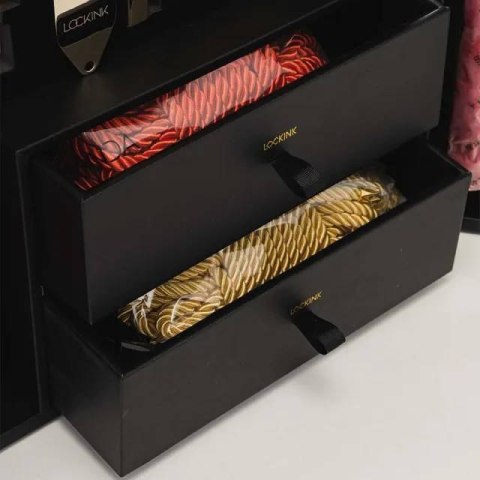 LOCKINK zestaw Bondage All-in-1 BDSM Play Kit Brown