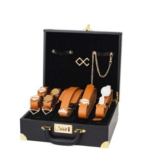 LOCKINK zestaw Bondage Moonlight Treasure Chest Set Brown