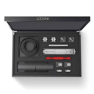 LOCKINK zestaw Bondage Teasing & Impact-Play Set Black