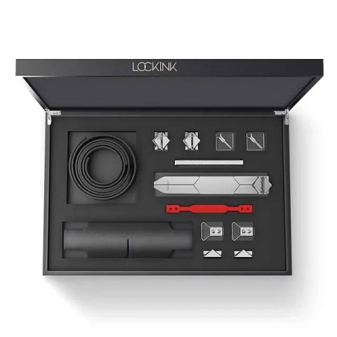 LOCKINK zestaw Bondage Teasing & Impact-Play Set Black