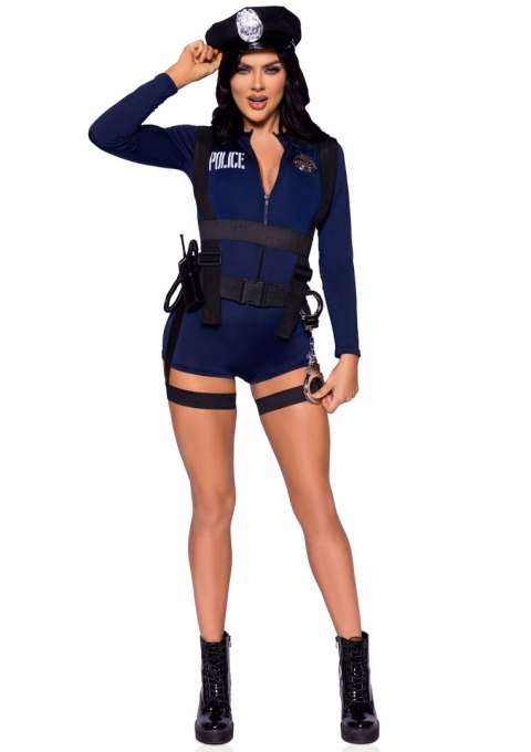 Leg Avenue kostium policjantki Flirty Cop Romper S