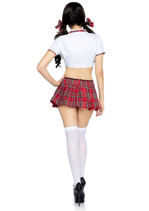 Leg Avenue kostium uczennicy Miss Prep School Top and Skirt XS