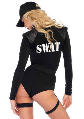 Leg Avenue przebranie policjantki Swat Team Babe Bodysuit M