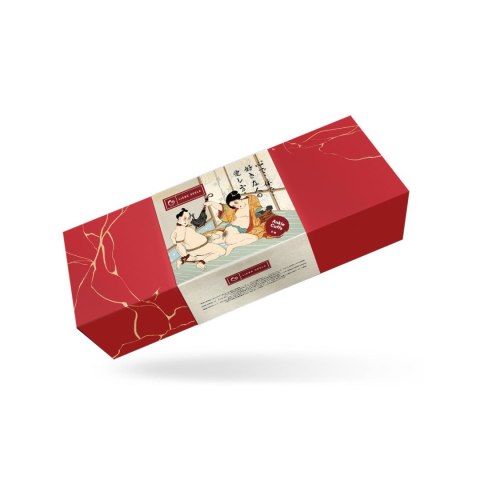 Liebe Seele Kinbaku Ukiyoe Red Rosy Lamb Leather Ankle Cuffs