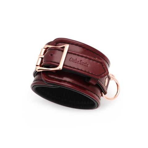 Liebe Seele kajdanki Wine Red Ankle cuffs