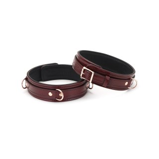 Liebe Seele kajdanki Wine Red Thigh Cuffs L Size