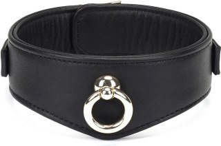 Liebe Seele obróżka ze smyczą Dark Secret Curved Collar