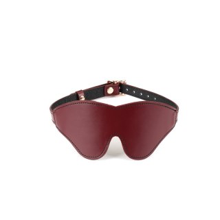 Liebe Seele opaska na oczy Wine Red Blindfold
