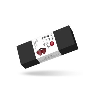 Liebe Seele opaska na oczy Wine Red Blindfold