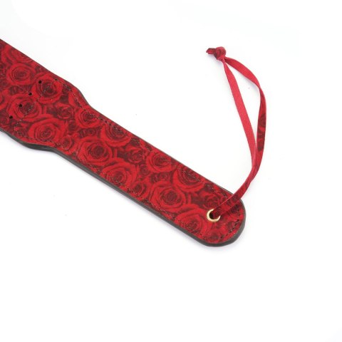 Liebe Seele packa Kinbaku Ukiyoe Red Rosy Lamb Leather Tawse