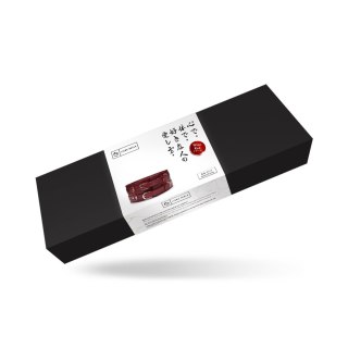 Liebe Seele pas do krępowania Wine Red Waist Cuff S Size