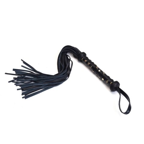 Liebe Seele pejcz Dark Secret Deluxe Cow Leather Heavy Flogger