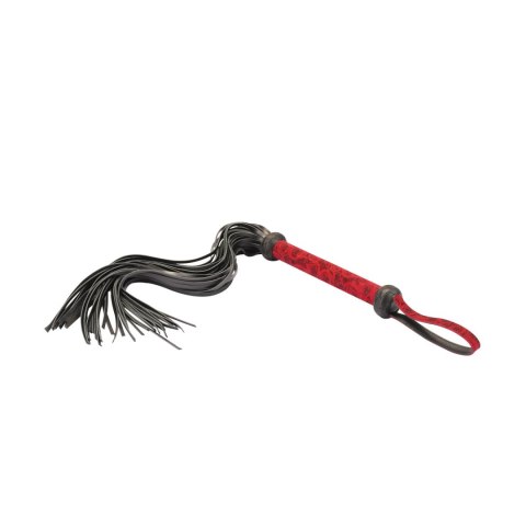 Liebe Seele pejcz Kinbaku Ukiyoe Red Rosy Leather Flogger Whip