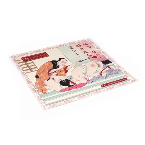 Liebe Seele szpicruta Kinbaku Ukiyoe Red Rosy Leather Crop