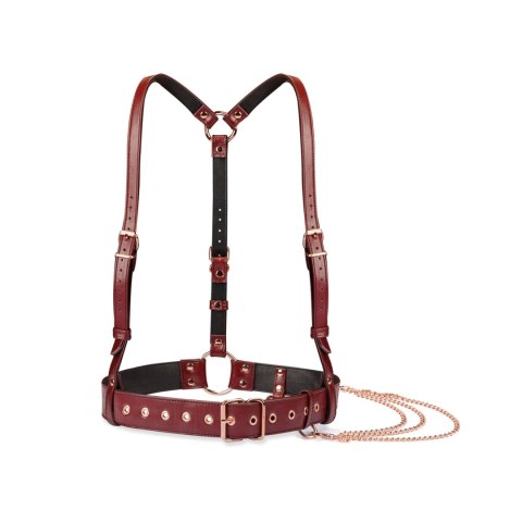 Liebe Seele uprząż Wine Red Body Harness