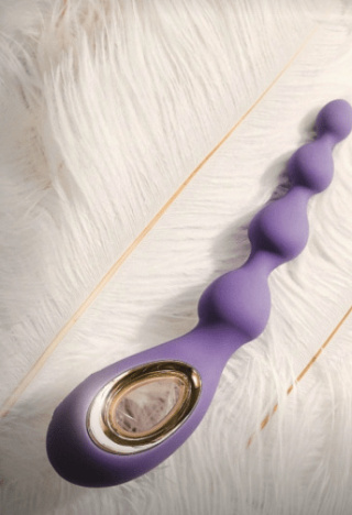 LELO Wibrator Analny Soraya Beads fioletowy liliowy