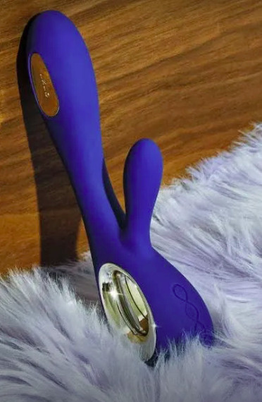 LELO Wibrator Króliczek Soraya Wave niebieski granatowy