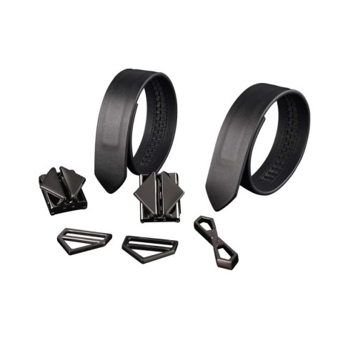 LOCKINK kajdanki Ankle and Wrist Cuffs Set Black