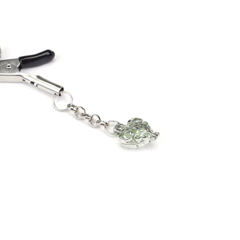 Liebe Seele klamerki na sutki Glow-in-dark Nipple Clamps