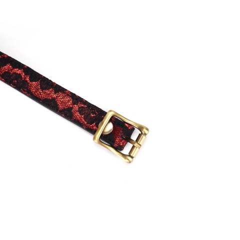 Liebe Seele maska Victorian Garden Lace and Velvet Blindfold