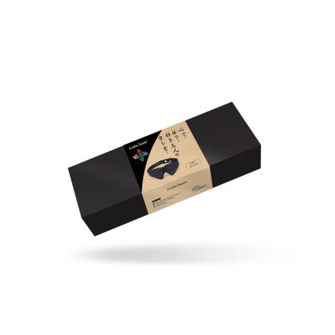 Liebe Seele maska na oczy Black Bond Blindfold