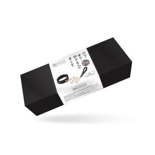 Liebe Seele obróżka Black Organosilicon Collar with Leash