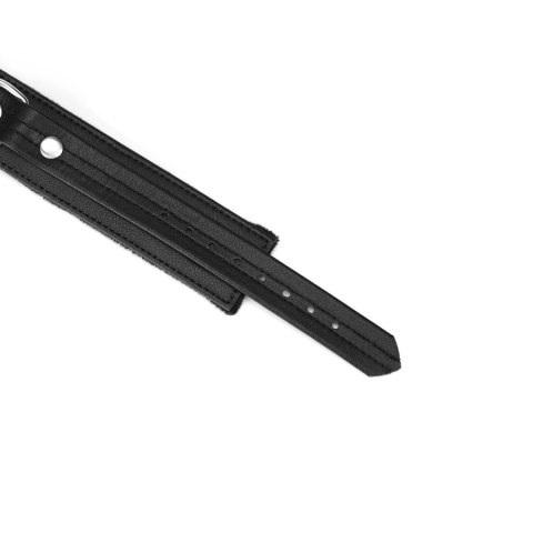 Liebe Seele obróżka ze smyczą Black Bond Collar with Leash