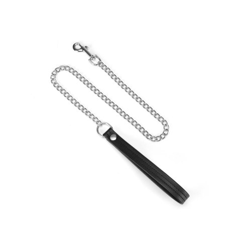 Liebe Seele obróżka ze smyczą Black Bond Collar with Leash