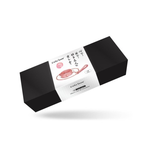 Liebe Seele obróżka ze smyczą Pink Dream Collar with Leash