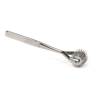 Liebe Seele ostroga Five-Row Wartenberg Pinwheel Silver