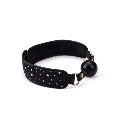 Liebe Seele zestaw Stary Nights 7pcs Bondage Kit Black Stary PU