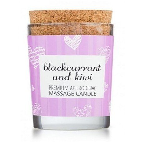 Magnetifico świeca do masażu Enjoy It! Blackcurrant & Kiwi 70ml