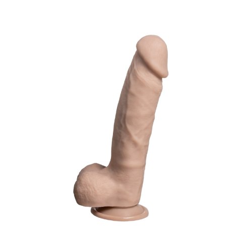Silexd dildo z przyssawką 22,9 cm Real Skin Model 1 9" Flesh